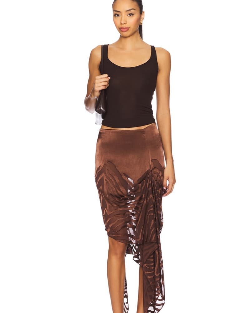 The Amren Midi Skirt - Image 1