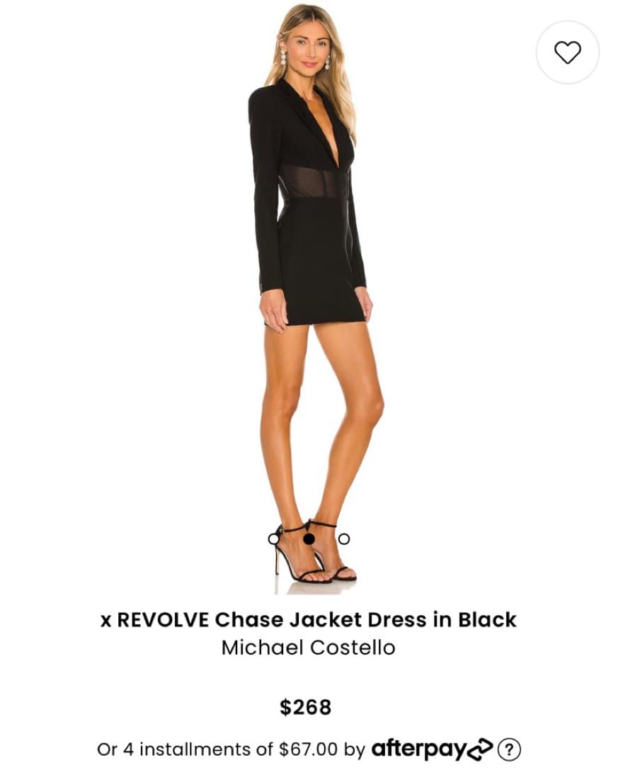 Black Revolve Dress Michael Castello  - Image 3