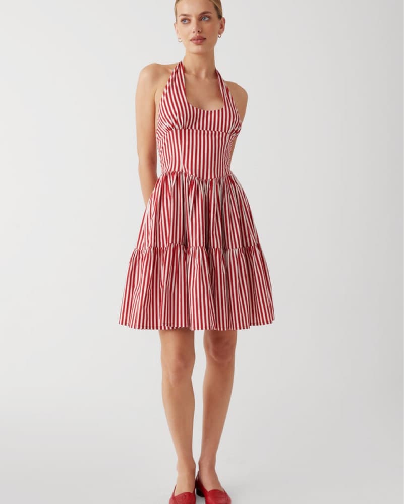 Frankies Bikinis Tulsa Halter Dress - Image 3