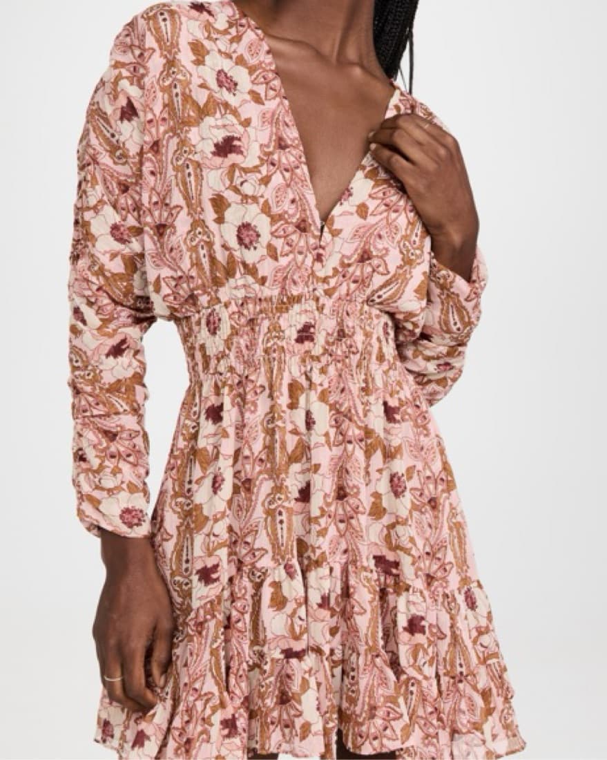 Misa Floral Minidress - Image 3