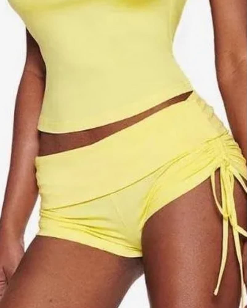 Yellow iamgia top&black pants - Image 2