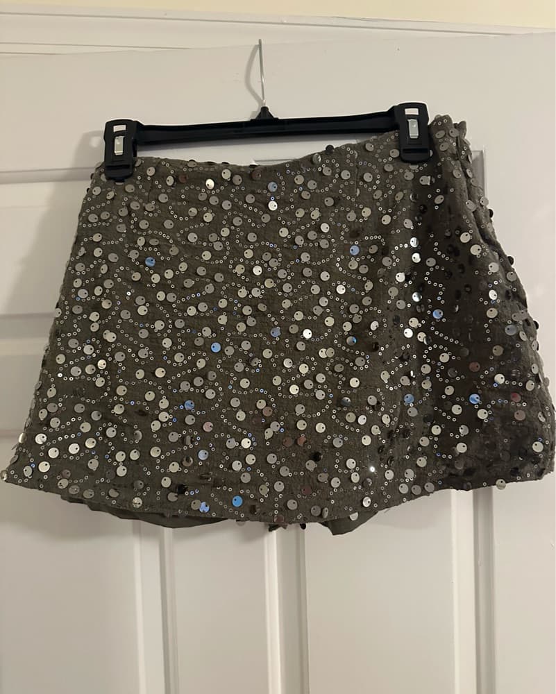 Sparkling Sequin Skort - Image 3
