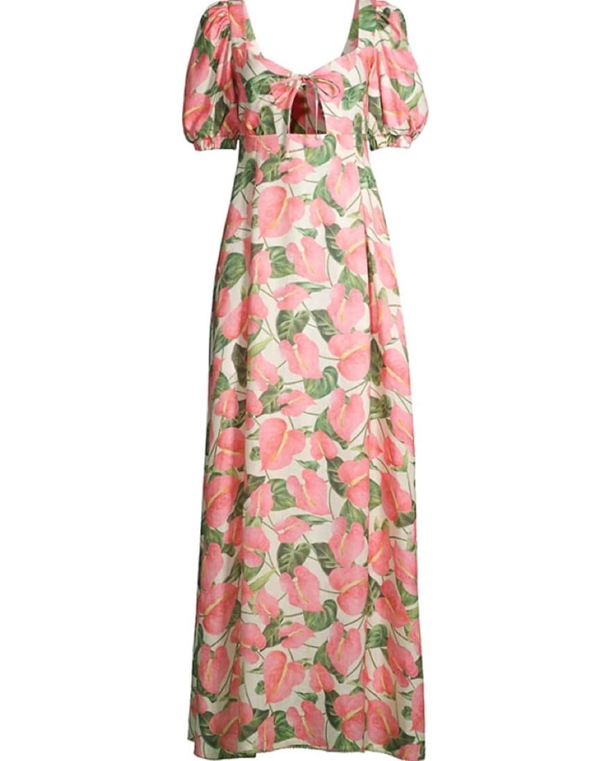 Agua Bendita Amapola Open Back Dress - Image 1