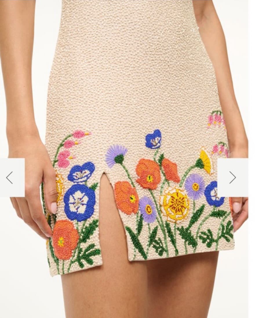 Staud Sable Beaded Tulip Dress - Image 5