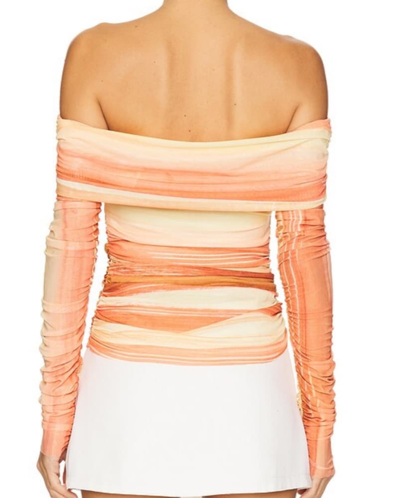 Off The Shoulder Long Sleeve - Image 4