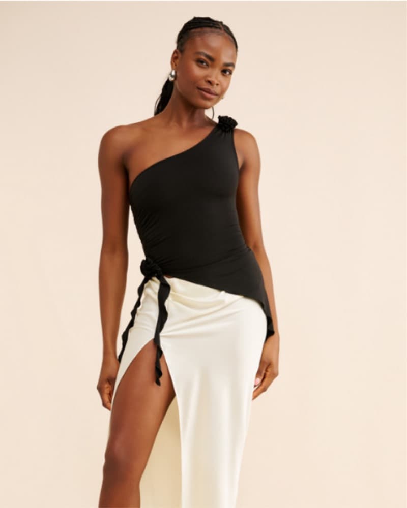 Asymetrical Rose Top - Image 2