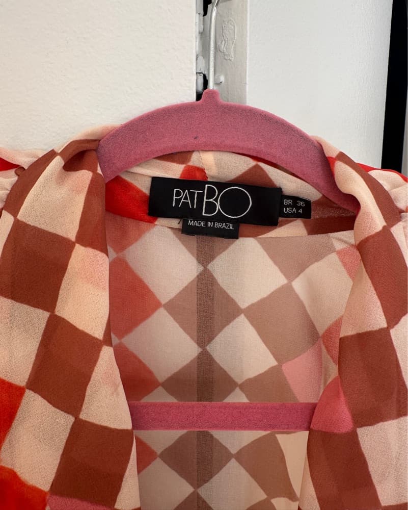 PatBO Long Sleeve Tie Blouse - Image 3