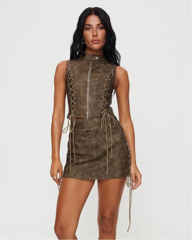 Leather Two Piece Ser - Image 4