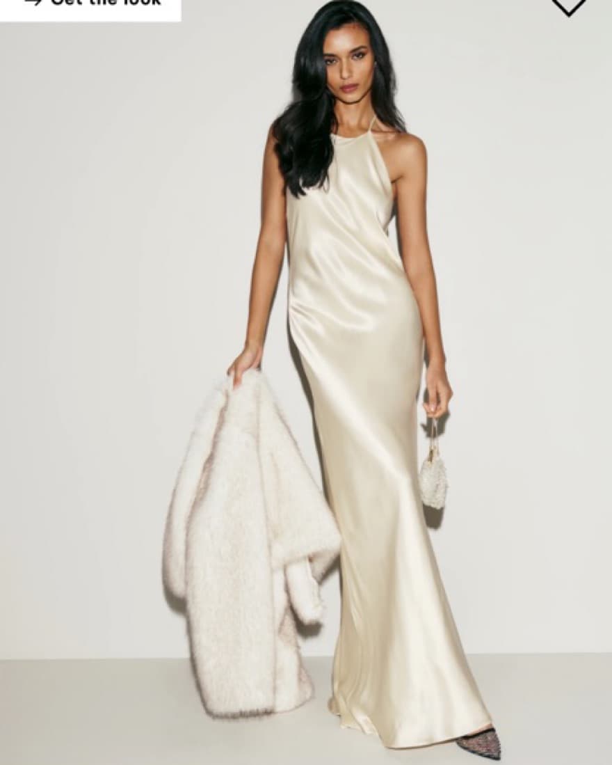 Reformation Jeany Silk Dress - Image 1