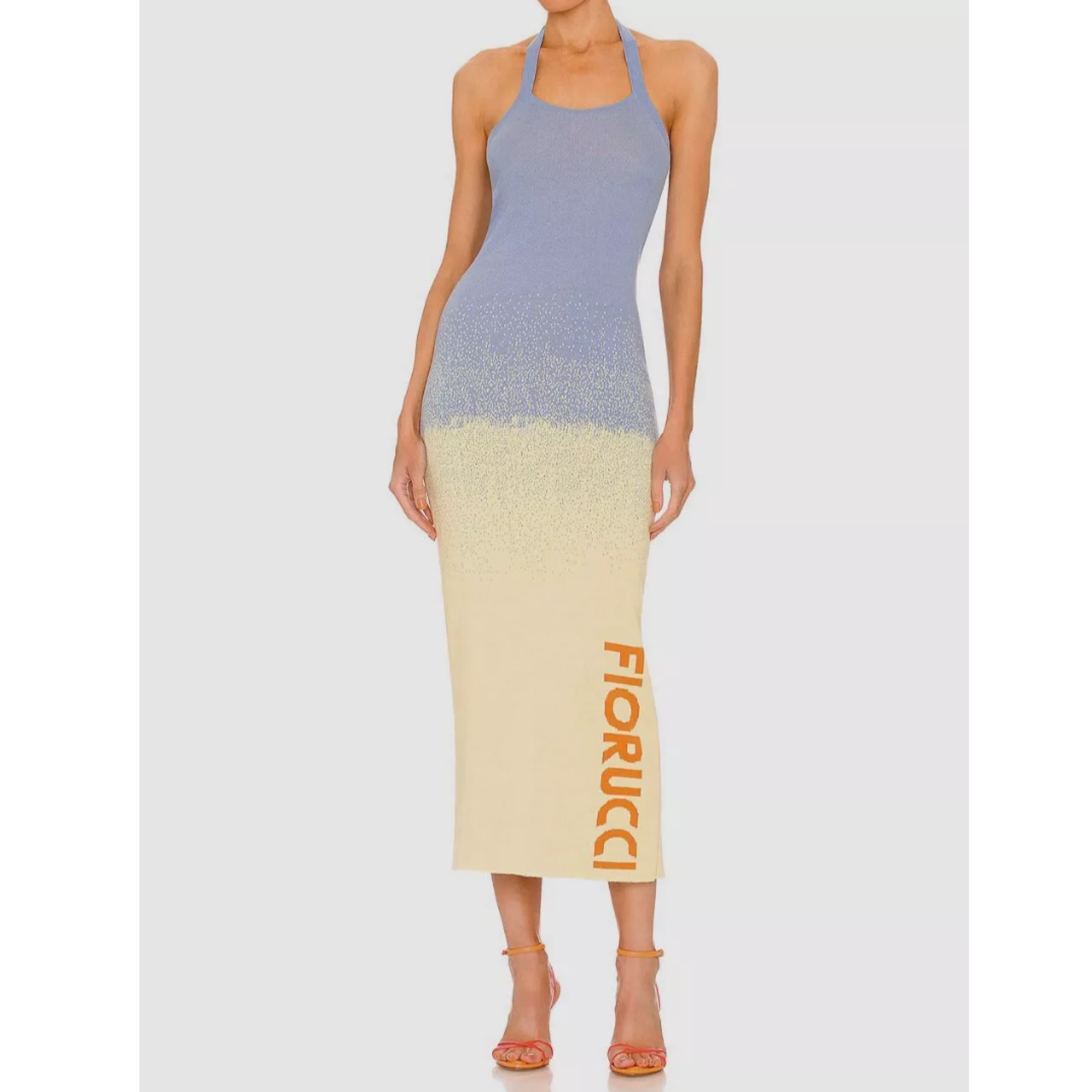 Fiorucci Ombre Logo Knitted Dress - Image 2