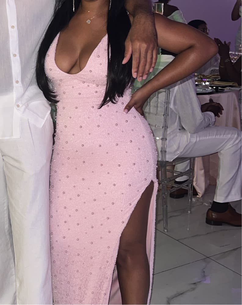 Pink Oh Polly Formal Dress - Image 2