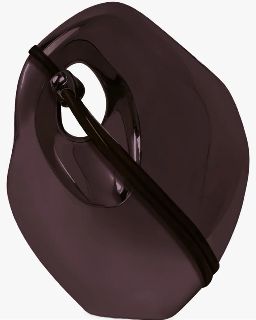 Published By Aubergine Chrome bag - Image 1
