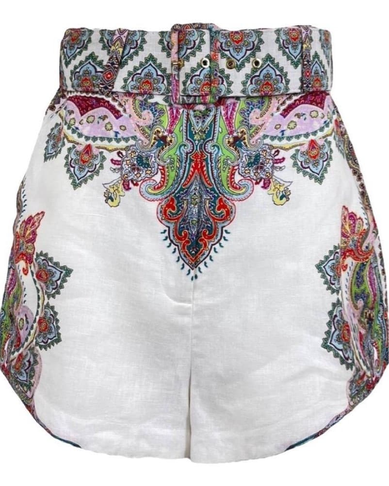 Zimmermann Ninety-Six Filigree Shorts - Image 3