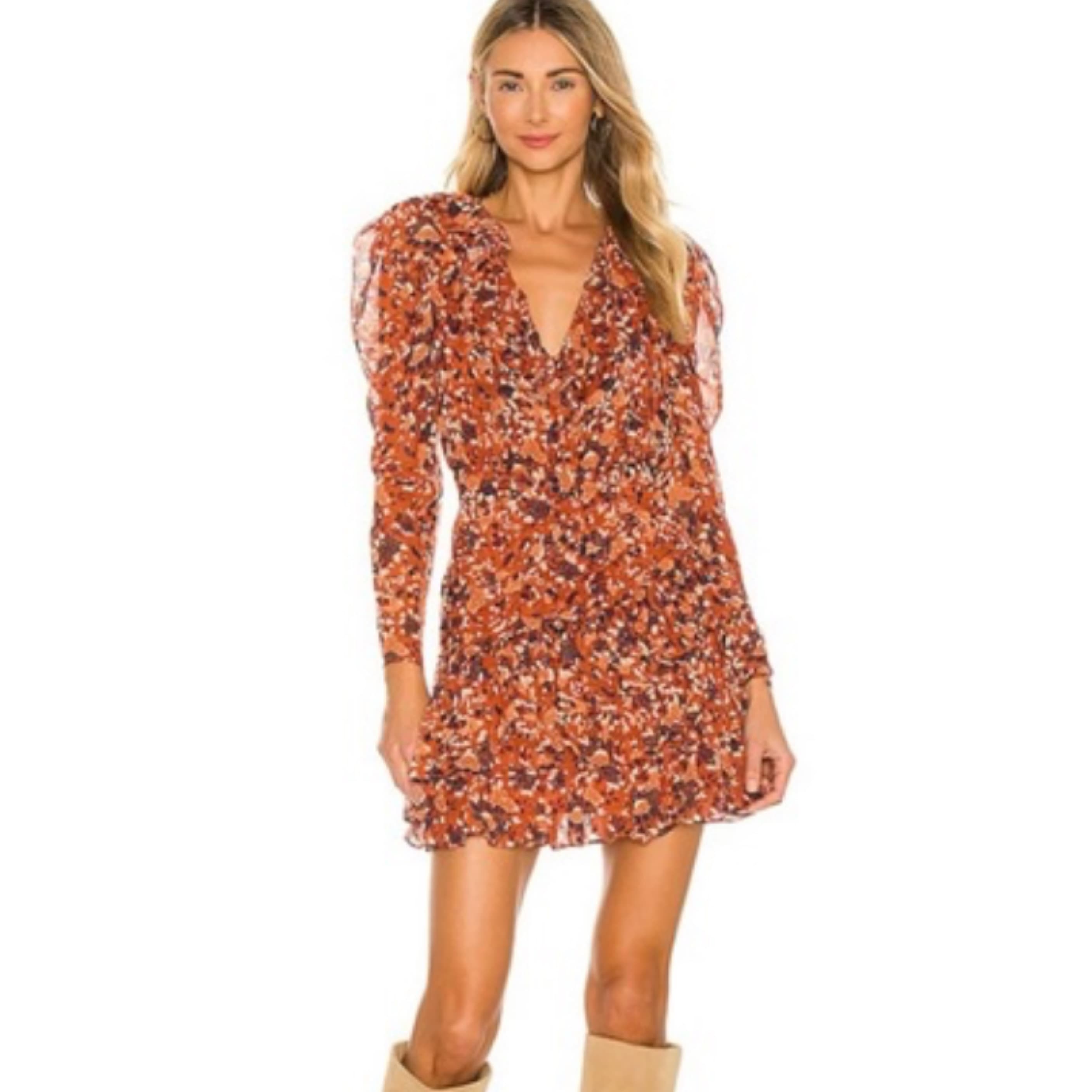 Ulla Johnson Silk Floral Dress - Image 2