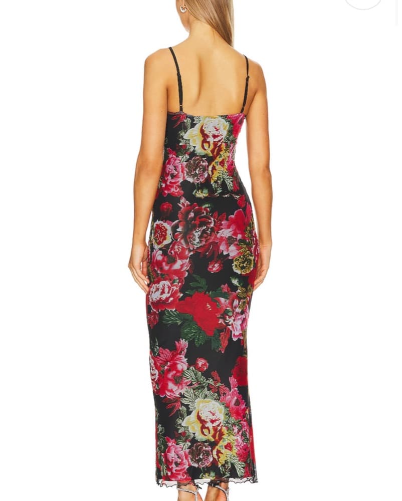 Superdown Floral Maxi Dress - Image 4