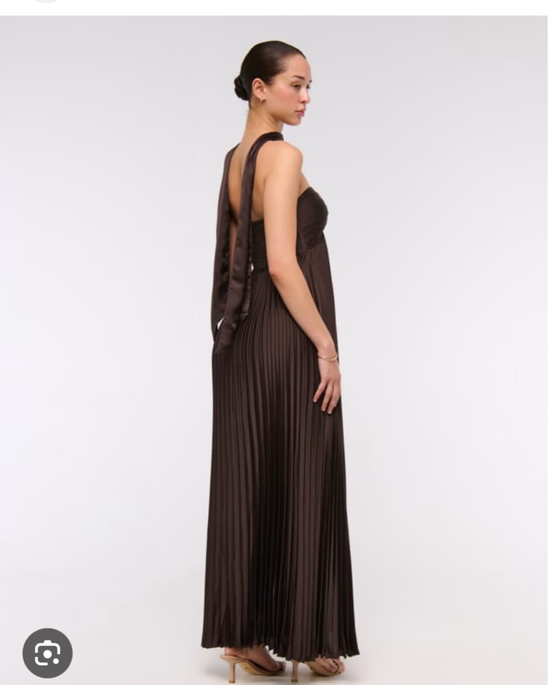 Mocha Formal Maxi Dress  - Image 4