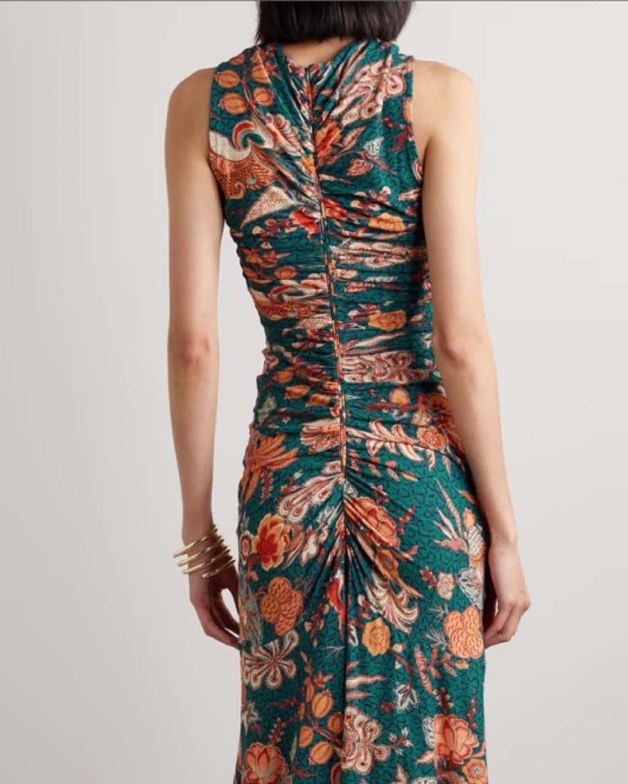 Ulla Johnson Gwynne cutout ruched dress - Image 3