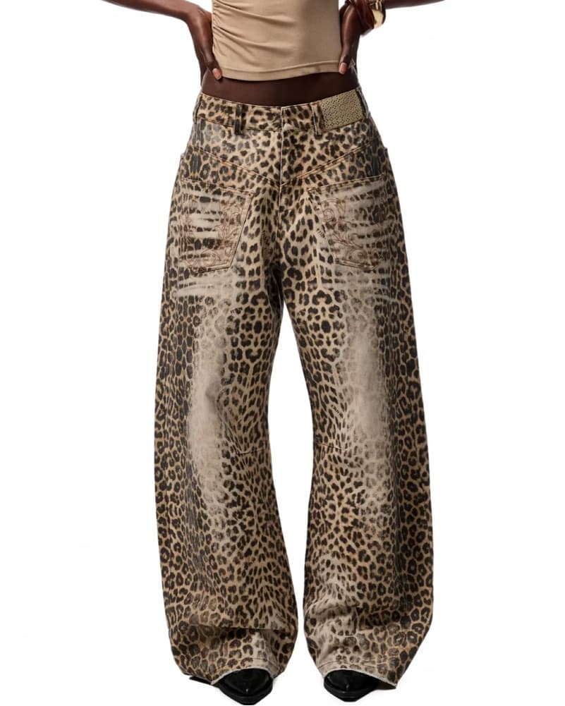 Leoprard Print Pant - Image 1