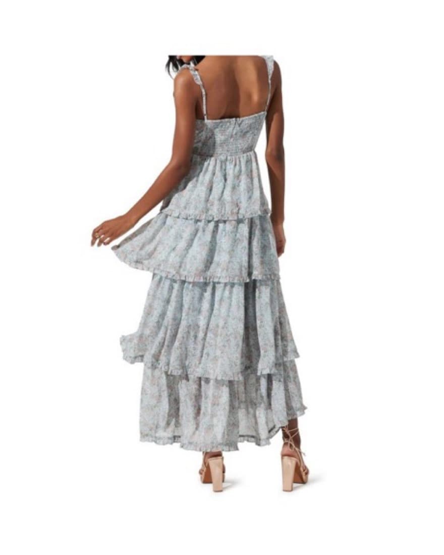ASTR The Label Floral Tierd Gown - Image 3