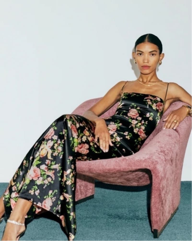 Retrofete Frankie Silk Dress.  - Image 1