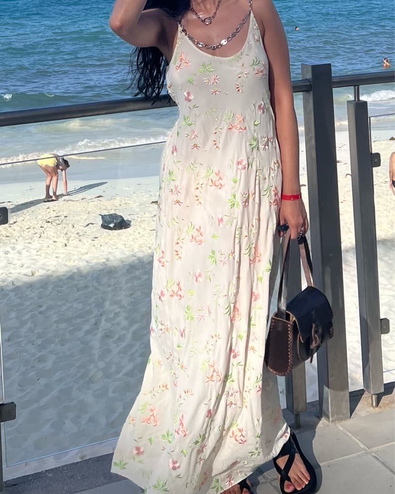 Rabanne Floral Dress - Image 2