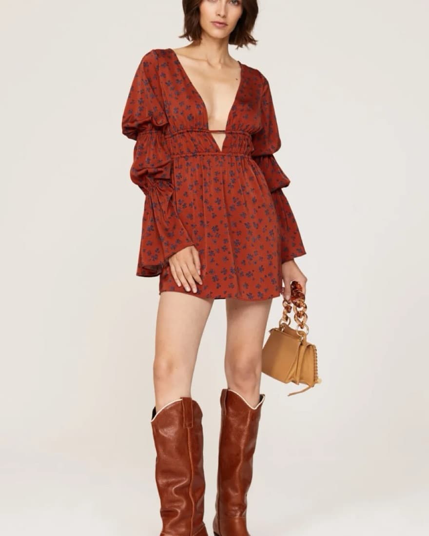 WeWoreWhat Tie Back Dress - Image 1