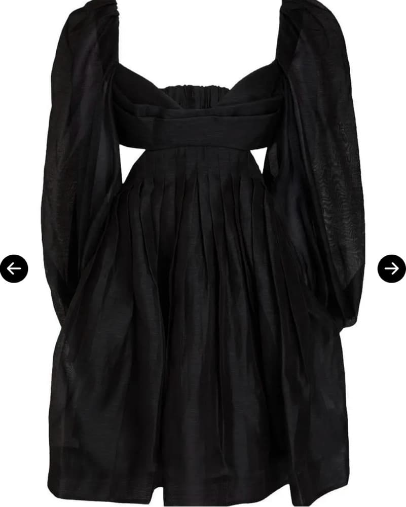 Zimmermann Harmony Cutout Mini Dress - Image 2