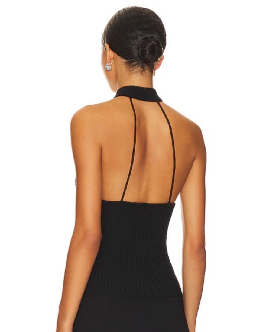 SIMKHAI Rubie Mock Neck Top  - Image 3