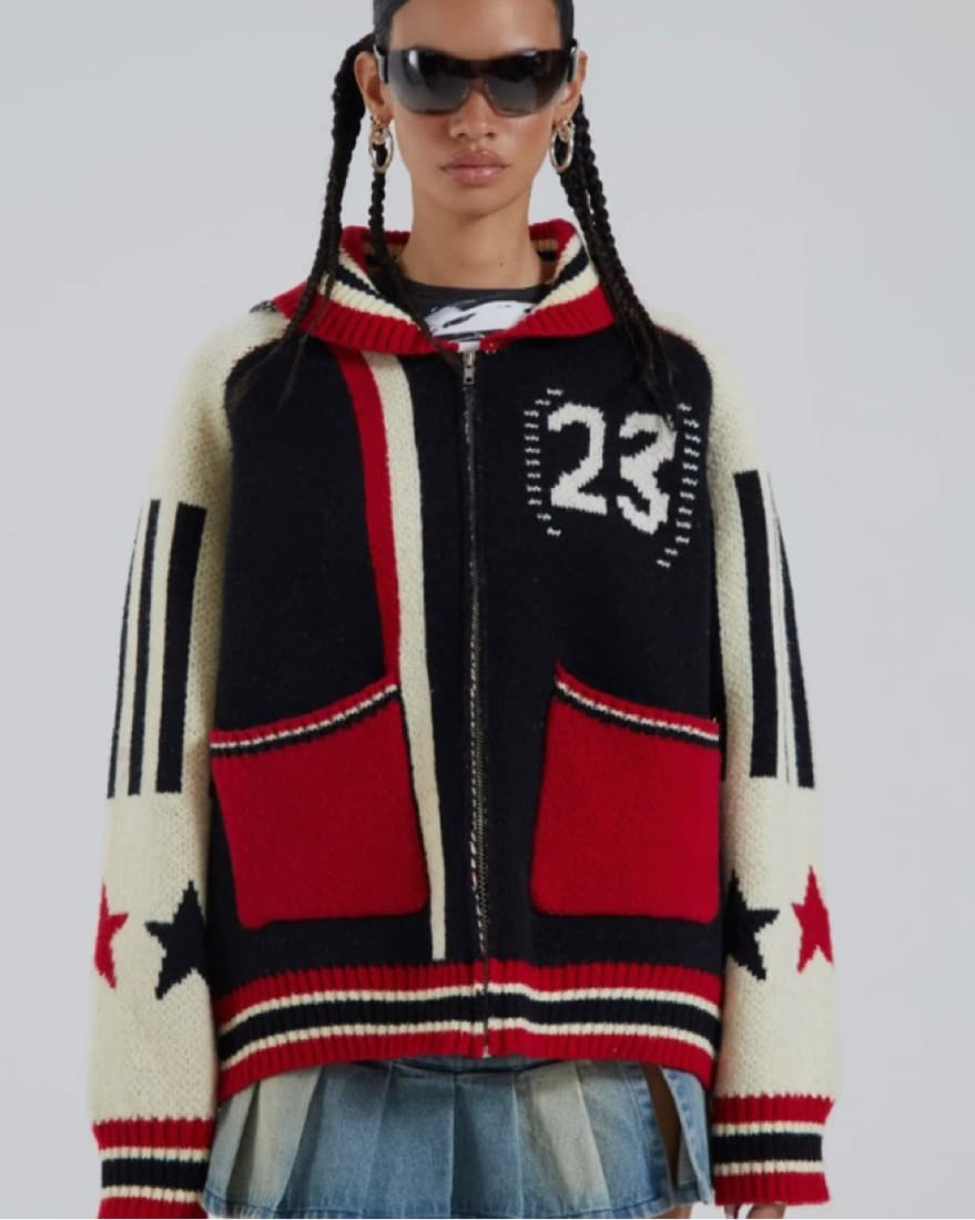 Jaded London Zip Up Jacket - Image 1