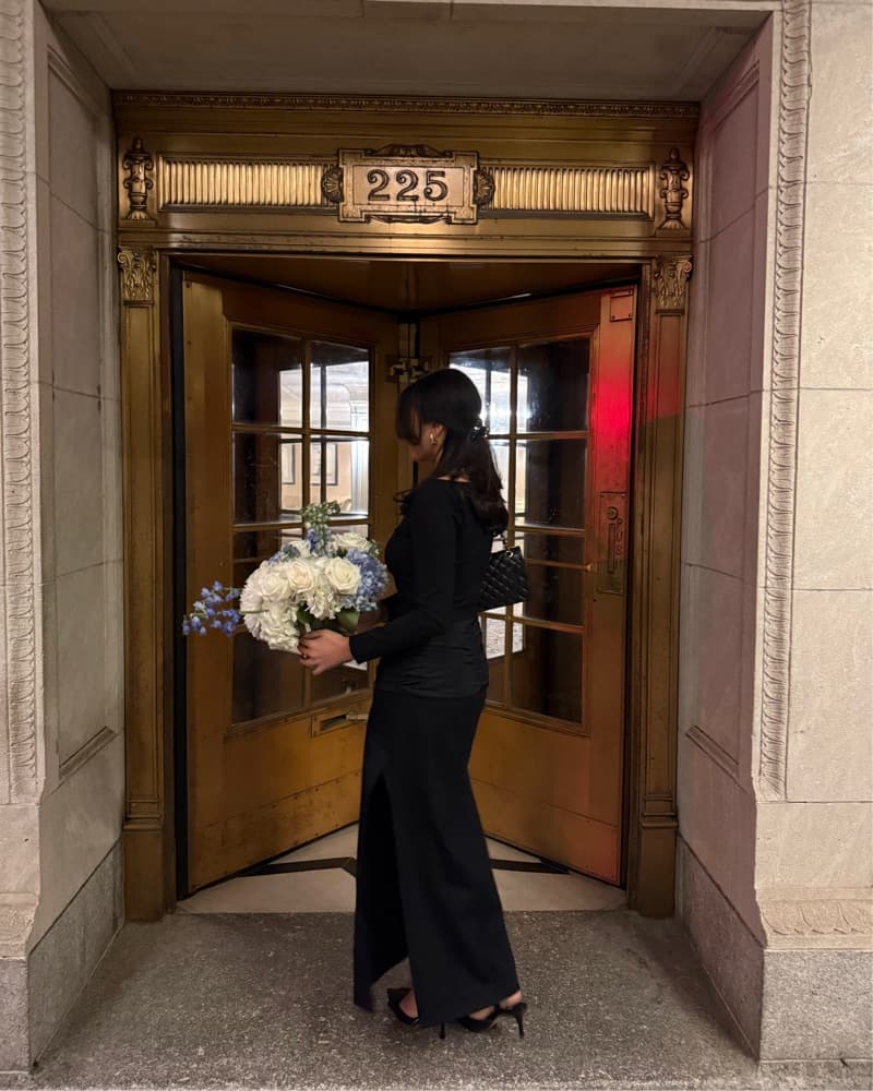 Staud Longsleeve Black Maxi Dress - Image 4