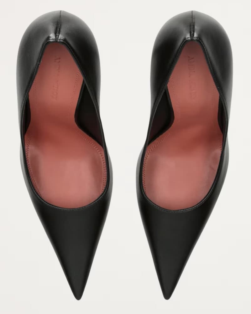 AMINA MUADDI Leather Barbara Pumps 105 - Image 1