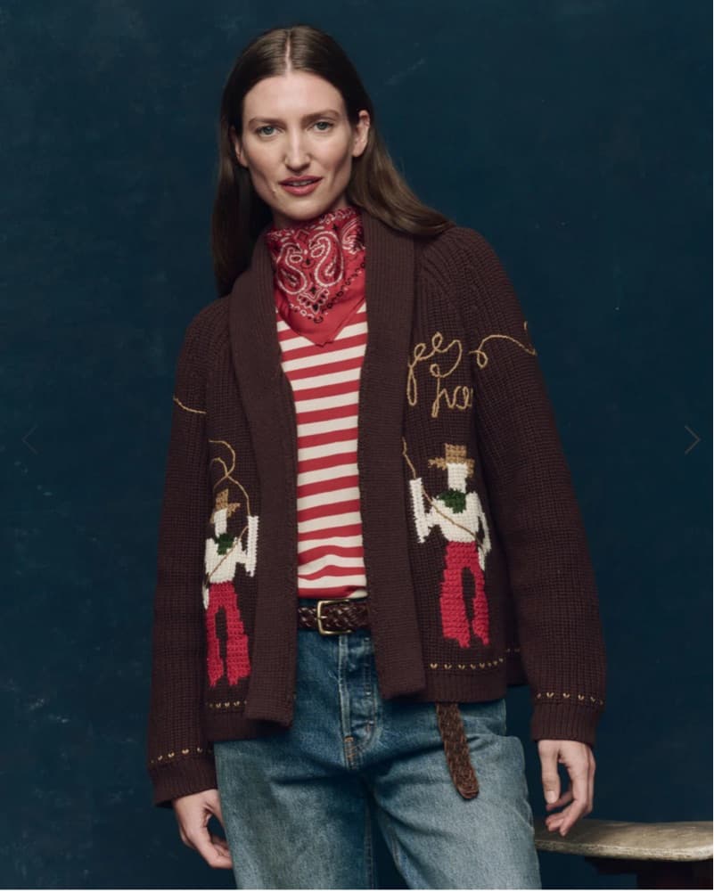 The Great Lasso Lodge Cardigan  - Image 1
