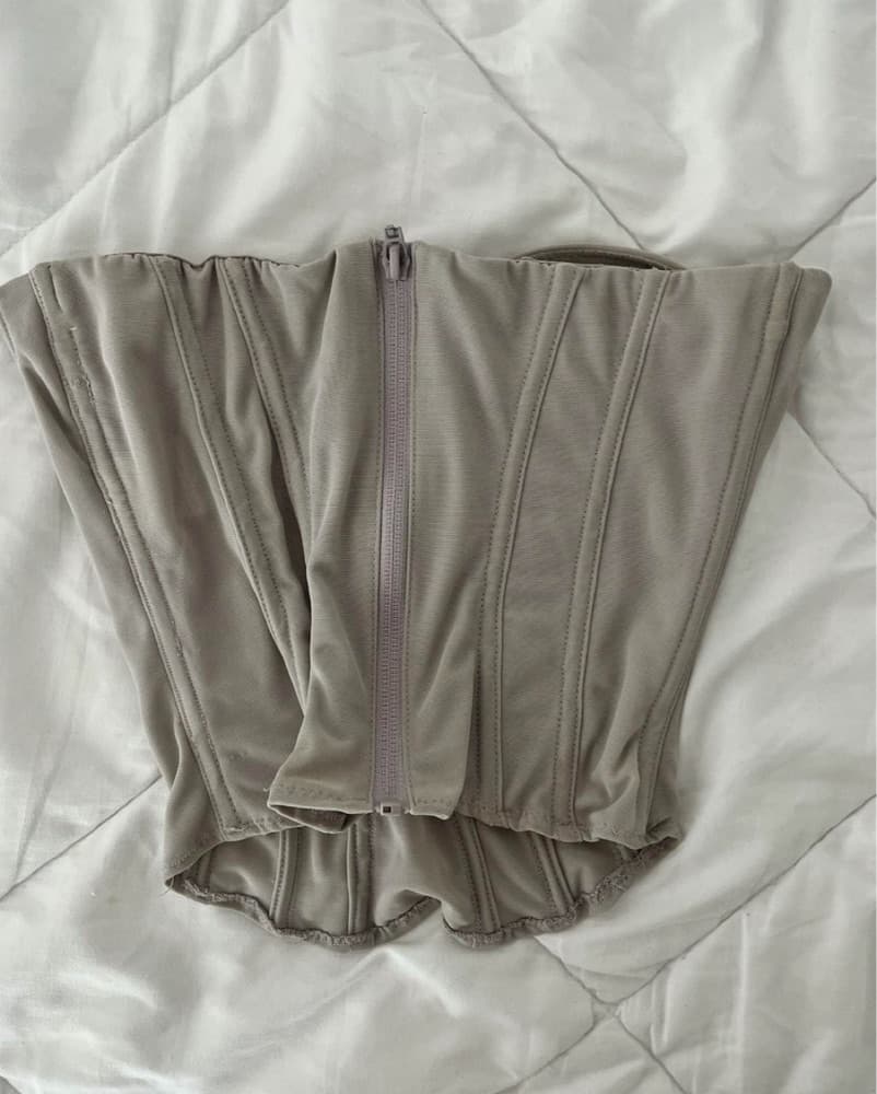 HouseofCb grey underwired corset - Image 2