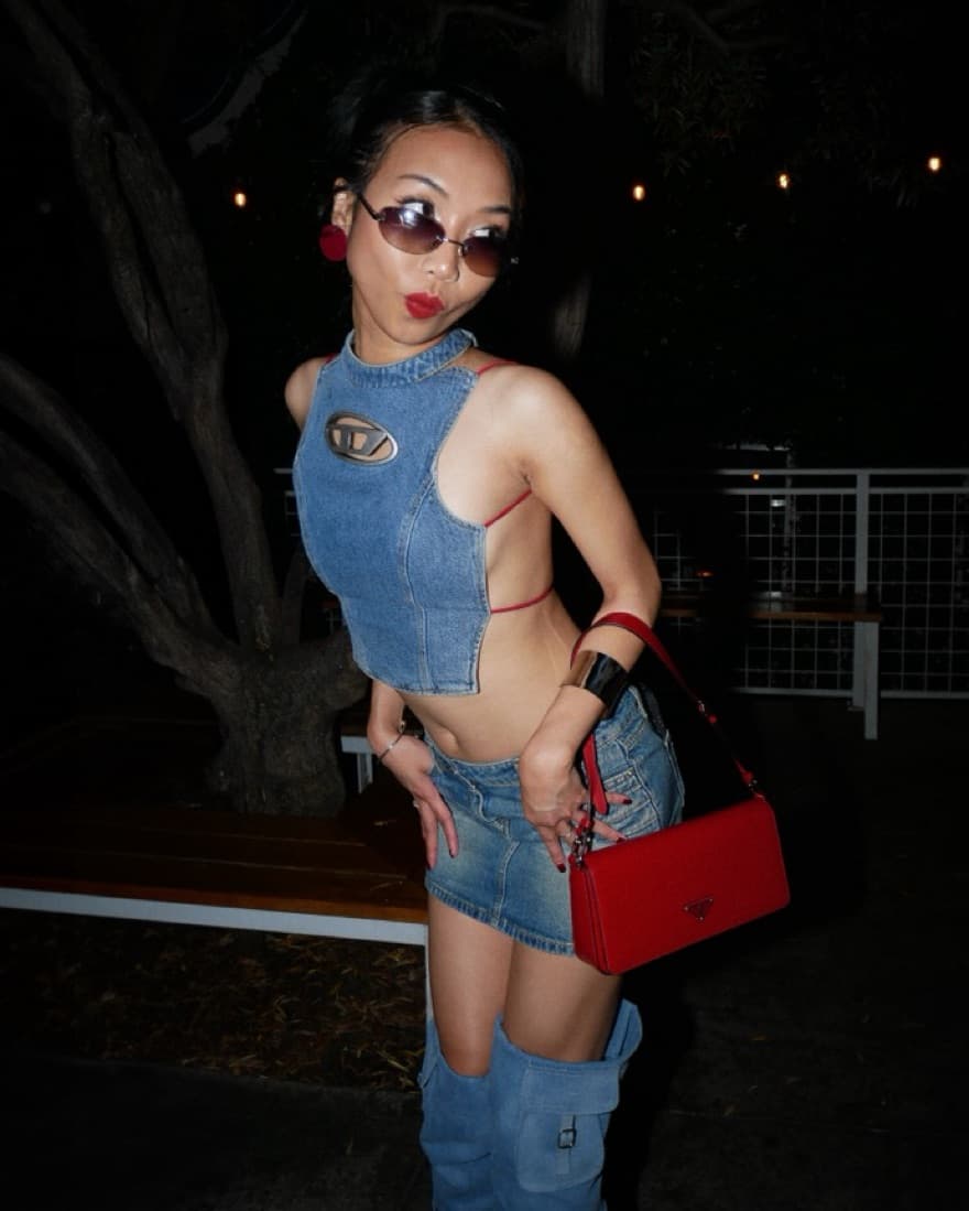 DIESEL Denim Halter Top  - Image 1