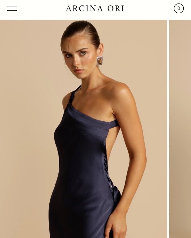 Navy Arcina Ori Monique Dress - Image 2