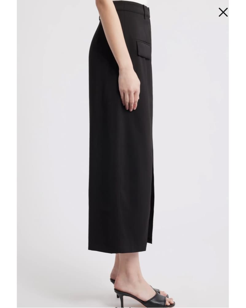 Odd Muse Midi Trouser Skirt - Image 3