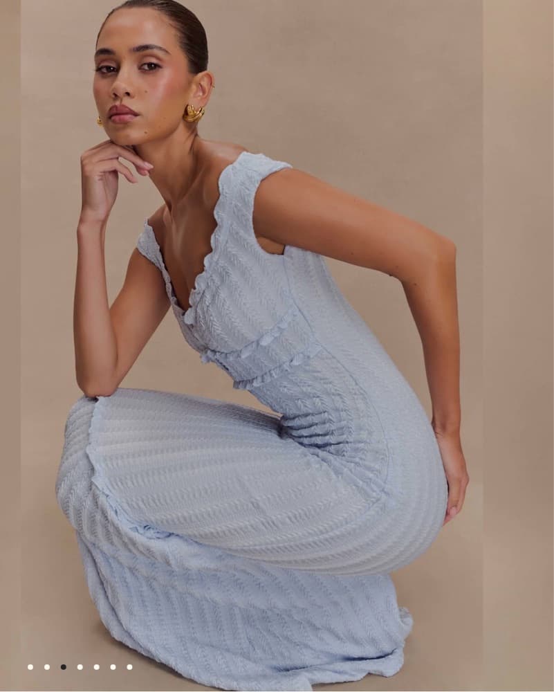 Meshki Off The Shoulder Maxi Dress - Image 4