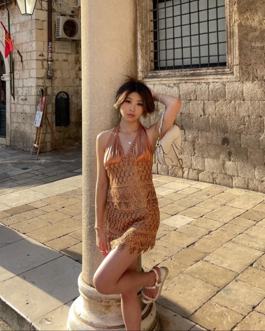 Bronze Sequined Vintage Matching Set - Image 6