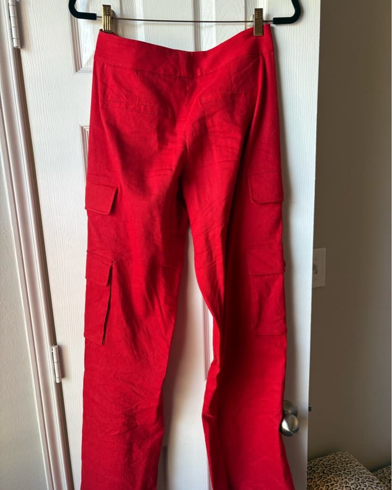 Alice And Olivia Red Pant - Image 3