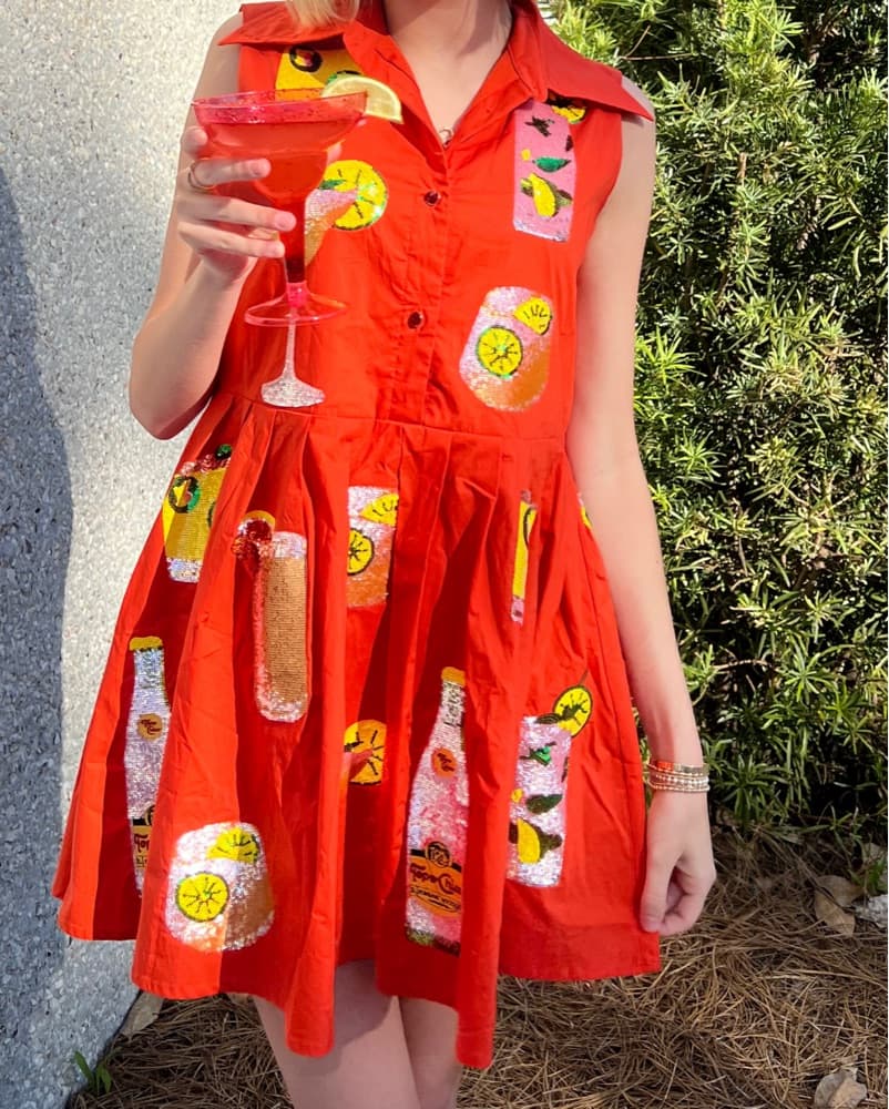 Margarita Printed Dress - Image 5