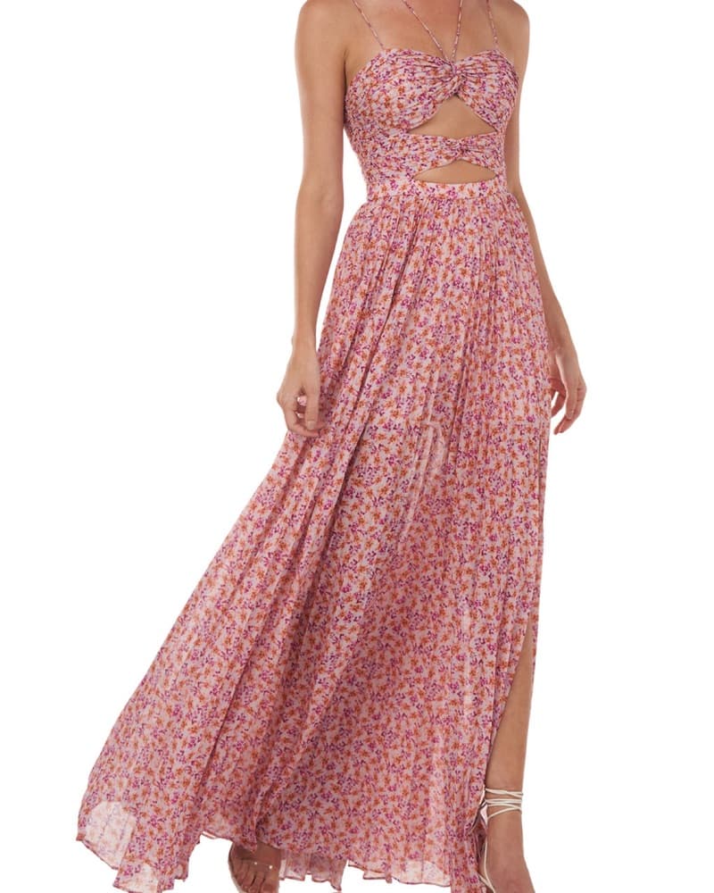 AMUR Lana Maxi Dress Dusty Orchid Sz 4 - Image 2