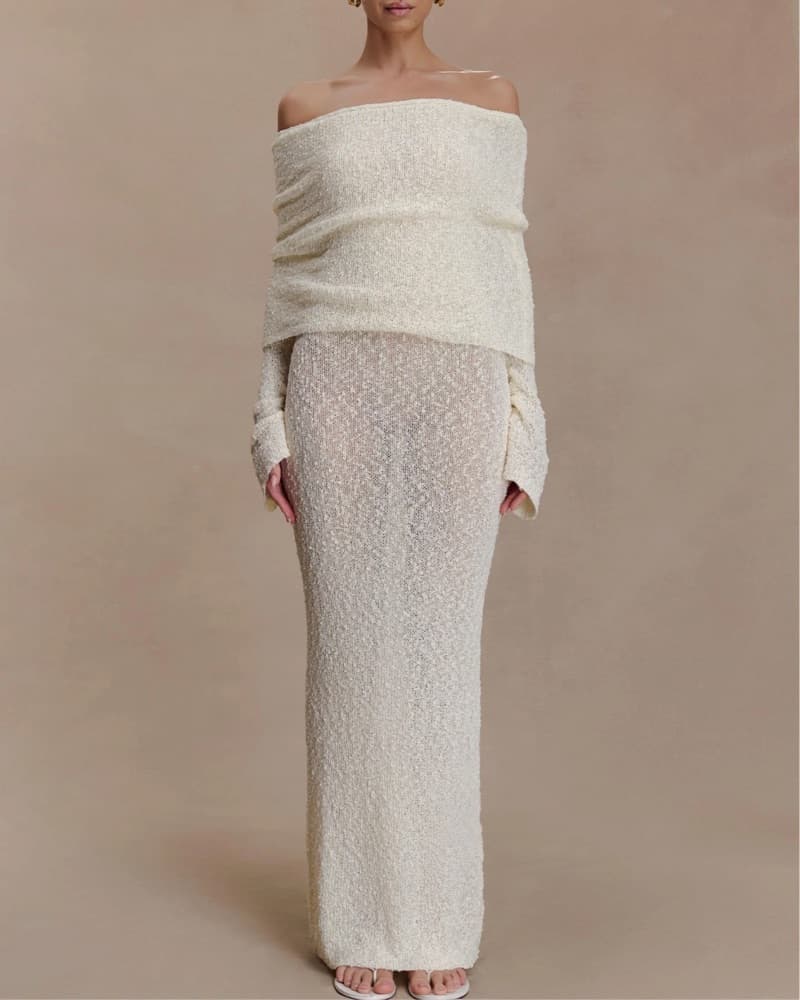 Meshki Marisol Boulce Maxi In Ivory - Image 3