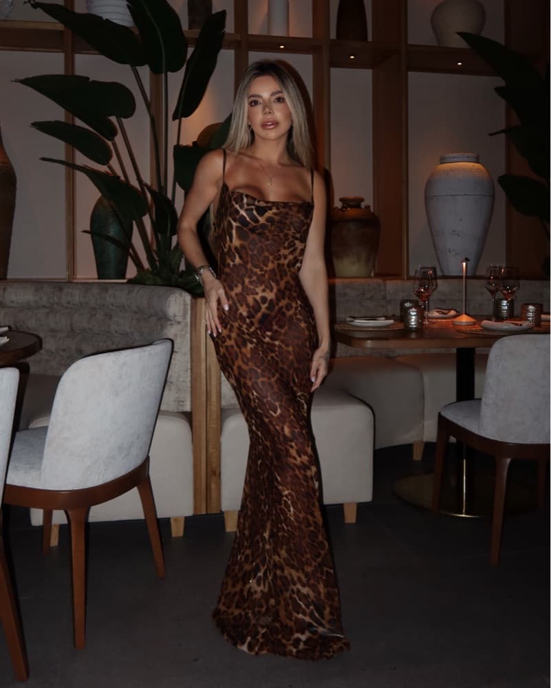 Leopard Maxi Dress  - Image 2