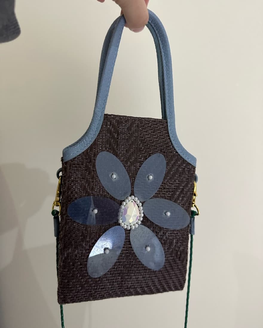 Beaded Mini Bag - Image 2