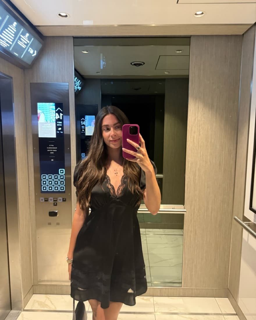 Majorelle black dress - Image 3