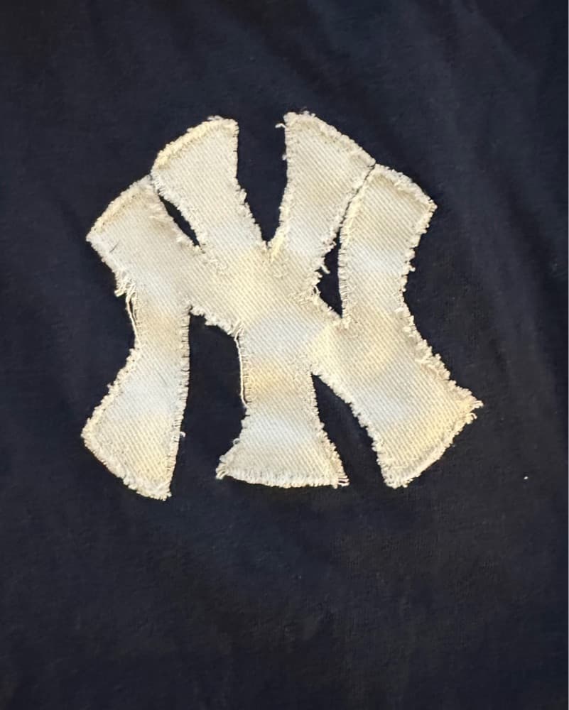 Yankees Embroidered Baby Tee - Image 3