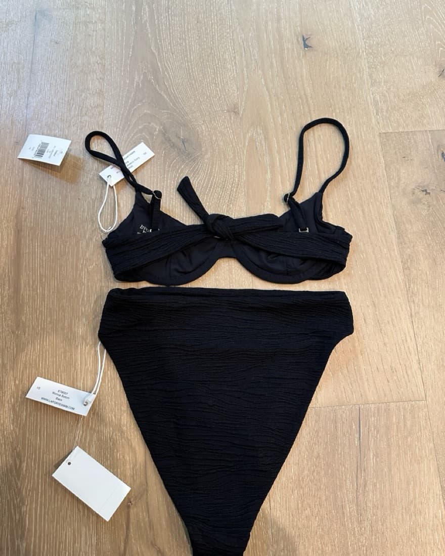Black High Waist Bikini  - Image 1