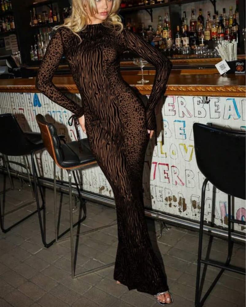 Long Body shaping Dress  - Image 1