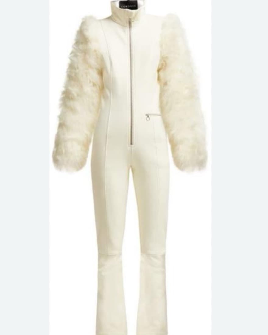 Cordova White Ski Suit - Image 1