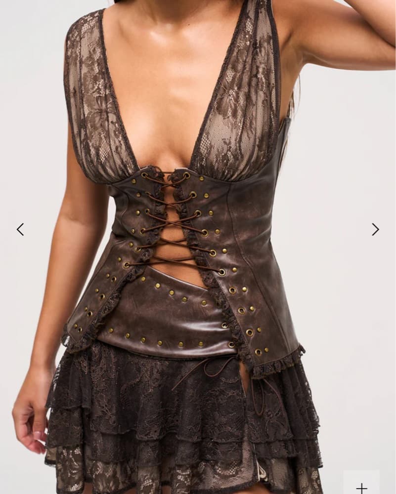 Lace and Leather Set - Image 4